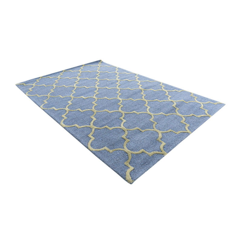 Tapis bleu Iverson