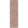 Ervin Anya Vintage Tribal Chevron Pink Beige Rust Flat-Weave Rug