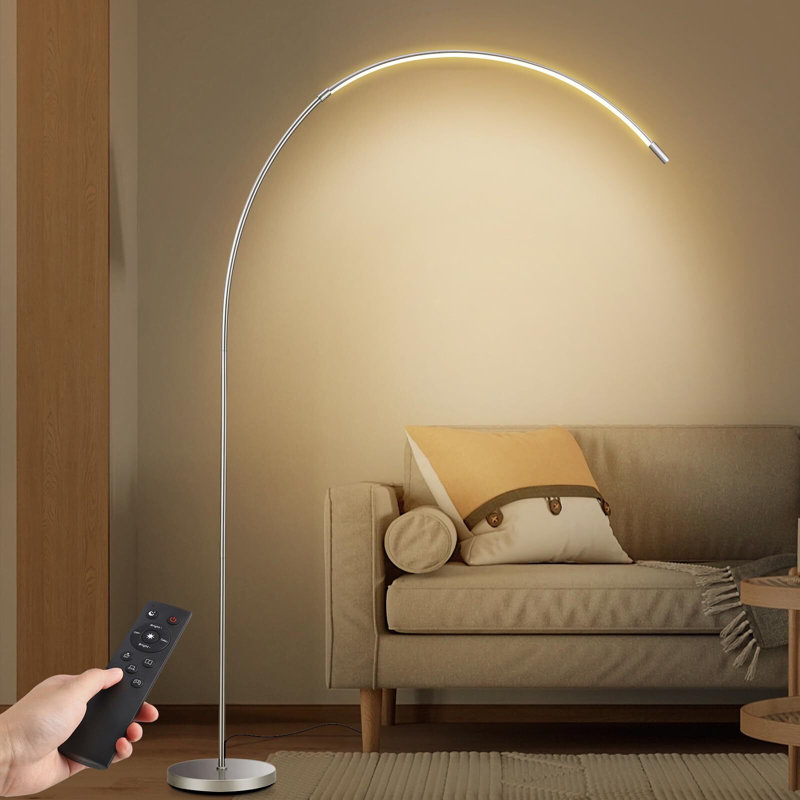 Jamicia 37'' LED Arched Floor Lamp