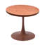 Table de salle à manger 27 po Hallett avec plateau en panneau de fibres à densité moyenne et base en acier-1143113900-1143113877