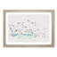 Flock of Seagulls over the Sea - Picture Frame Painting Print-56853693-56853694