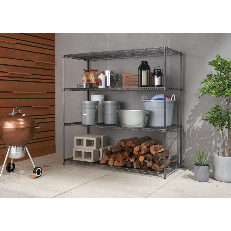 72 " W Steel Shelving Unit
