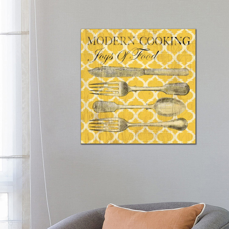 Modern Cooking by Aimee Wilson - Wrapped Canvas Gallery-Wrapped Canvas Giclée, 66.04 cm H x 66.04 cm W x 1.91 cm D