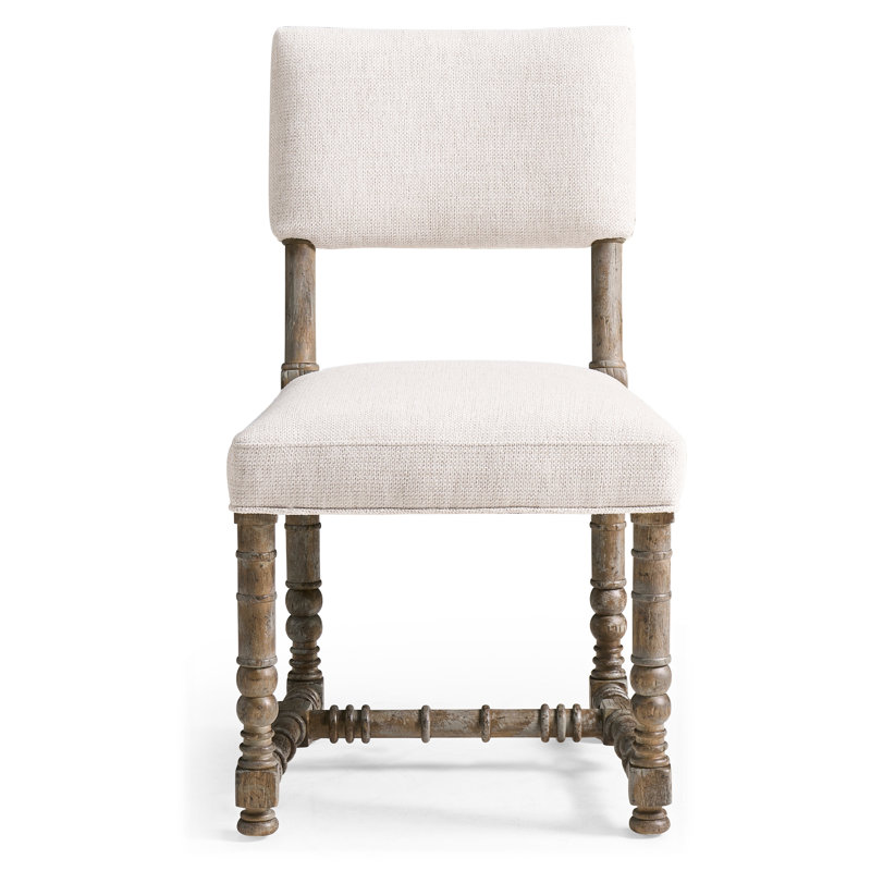 Caldera Upholstered Dining Chair, Painted Spanish Walnut