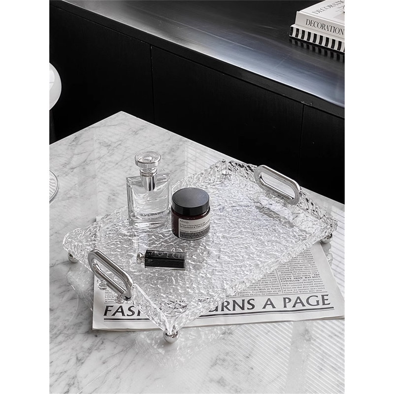 Jonette Plastic Tray, 1" H x 12.01" W x 8.66" D