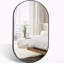 Miroir ovale en métal 20 po x 28 po-1699720885-1699720884