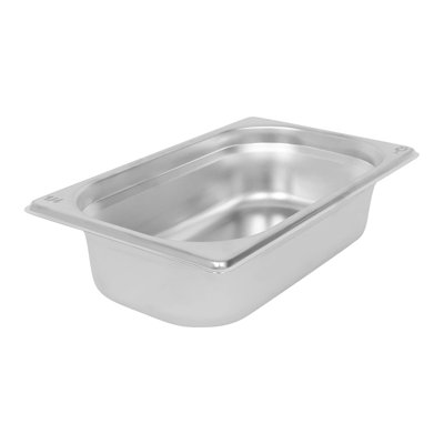 Argon Tableware Stainless Steel Gastronorm Container - 1/4 65mm - 1.5L