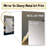 Dreamy Golden Mountain II - Marble Decorative Mirror, Modern Wall Mirror, Printed Metal Art-2098159304
