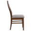 Chaise d'appoint en bois de chêne manguier Baywind (ensemble de 2)