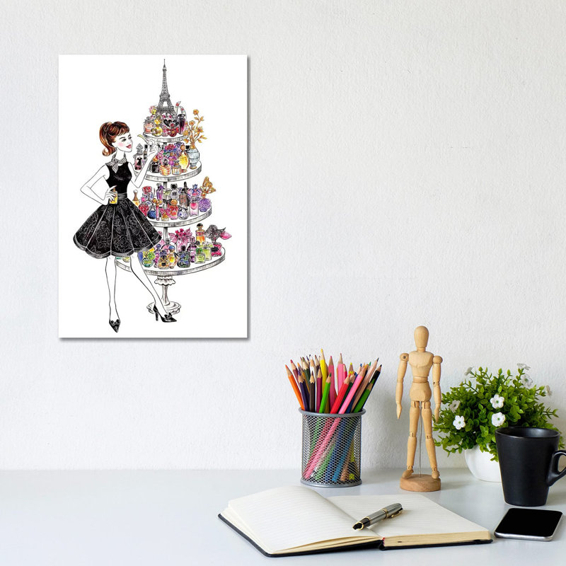 Perfume Lover 2014 by Sunny Gu - Gallery-Wrapped Canvas Giclée on Canvas, Canvas, 20.32 cm H x 30.48 cm W