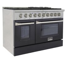 Kucht Professional 48 in. 6.7 Cu ft. Propane GAS Range, KFX480/LP