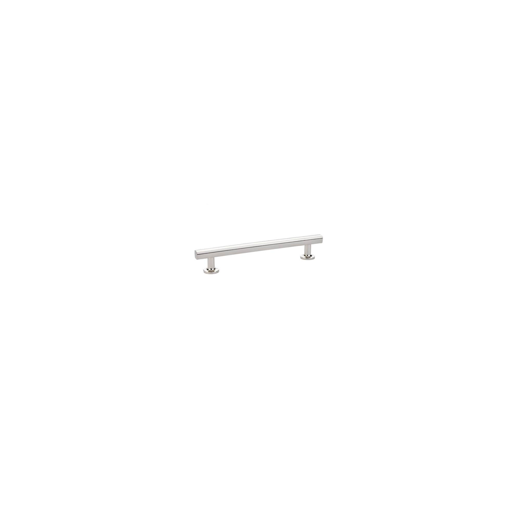 Trinity Bar Pull, Polished Nickel Lifetime, 6"