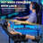 Video Gaming Chair With Adjustable Lumbar Support High Back Ergonomic Pc & Racing Game Chair With Footrest