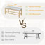 Ensembles de table de salle à manger extensible (doit inclure à la fois la table et la chaise), ferme en bois