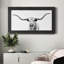 Paquet Longhorn Gaze - Reproduction d'un seul cadre photo sur toile-283418461