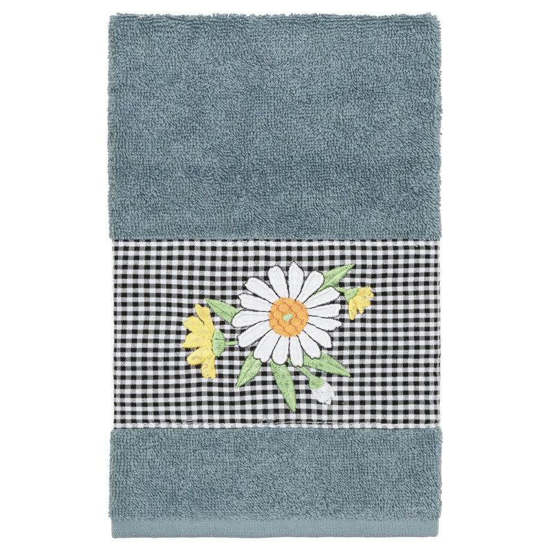 Ensemble de serviettes 100% coton, Bleu sarcelle, 1 serviette à main 1 pièce