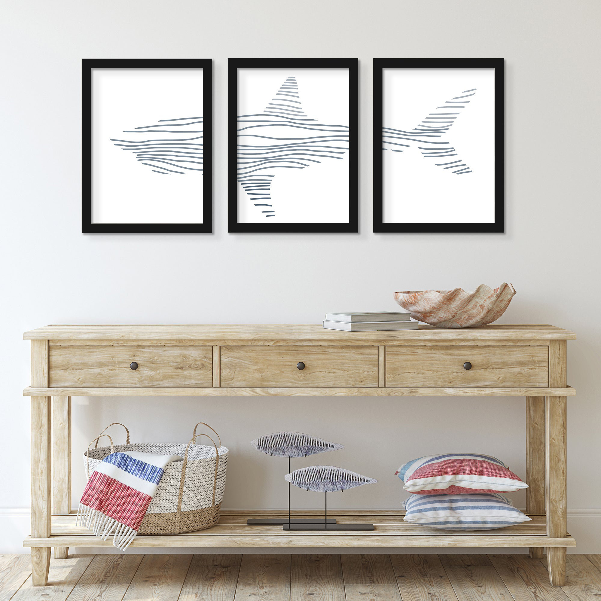 3-Piece Wood Gallery Frame Set