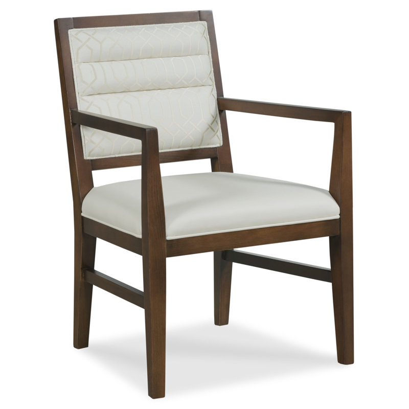 Proctor 24" W Waiting Room Chair with Wood Frame, 9953 Mink, Charcoal