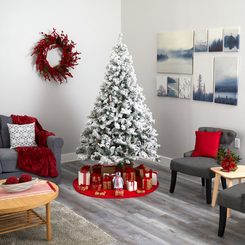 Artificial Pine Christmas Tree, 7' H