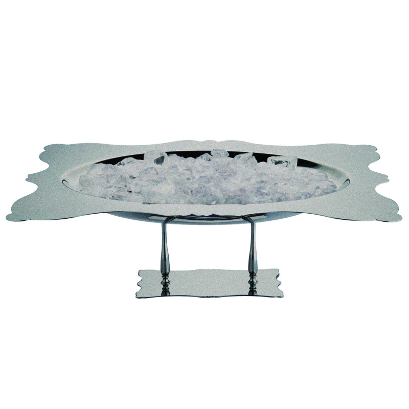 Support à fruits de mer Dolce Vita - 6 pièces - Acier inoxydable, Étain