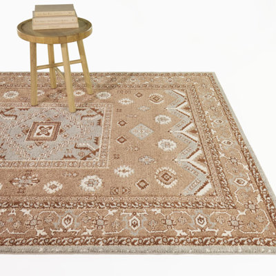 Tapis Jehotte Rust Boho Traditionnel