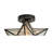 Backes Glass Semi Flush Mount-853240926