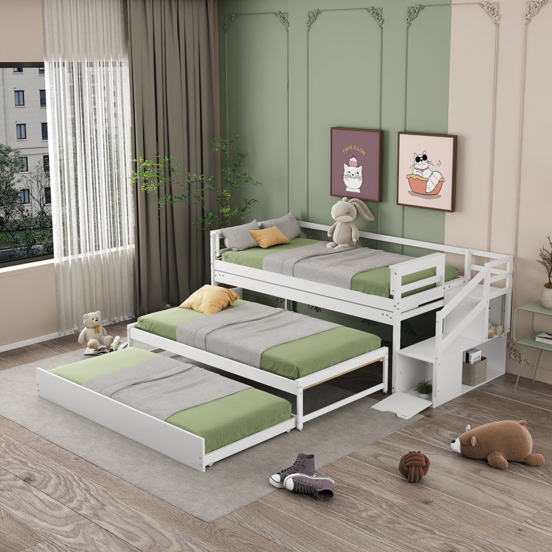 Lit de jour simple avec couchette Idar