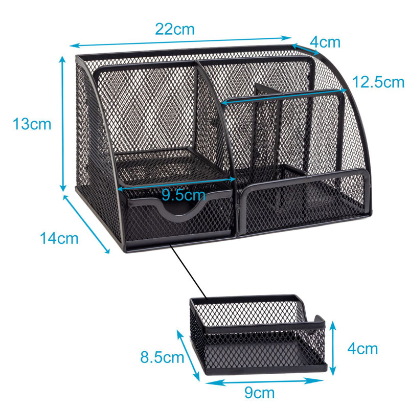 Anahita Metal Desk Organiser