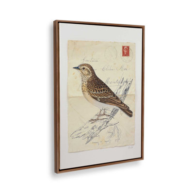 «Wood Lark» par Deborah Revell, reproduction d'art