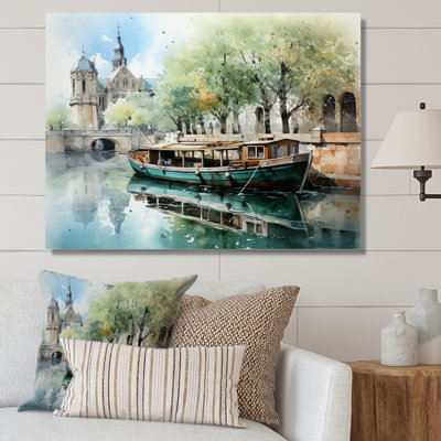 " Paris Canal Saintmartin Reflections II "
