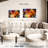 Abstract Stained Glass Canvas Print-44521387
