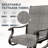 53" Rectangular Patio Dining Set 6 Swivel & Rock Outdoor Chair Set with Table-506585699