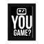 «You Game inversée», art encadré-47973744-47973743