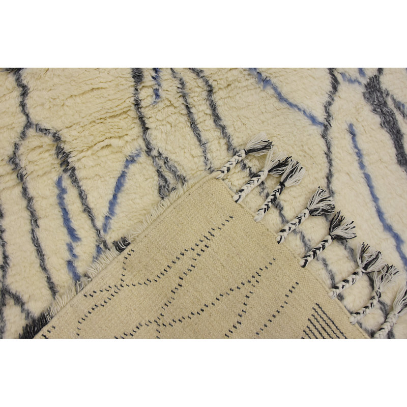 Hand Woven Shag Area Rug, Rectangle  160 x 230cm