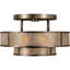 Singapore Moderne 3 - Light Semi Flush Mount-63096070