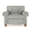 Fauteuil à panneau roulé avec pieds en oignon Leroy-168202317-184454783-231983627