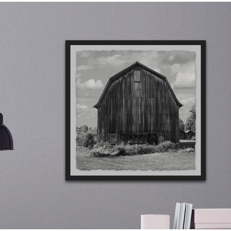 Pièce d'histoire - Reproduction de photo avec cadre photo, H 24 po x l 24 po x P 3,5 po