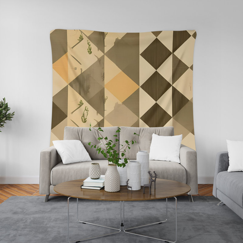 Tapisserie murale, H 60 po x l 51 po