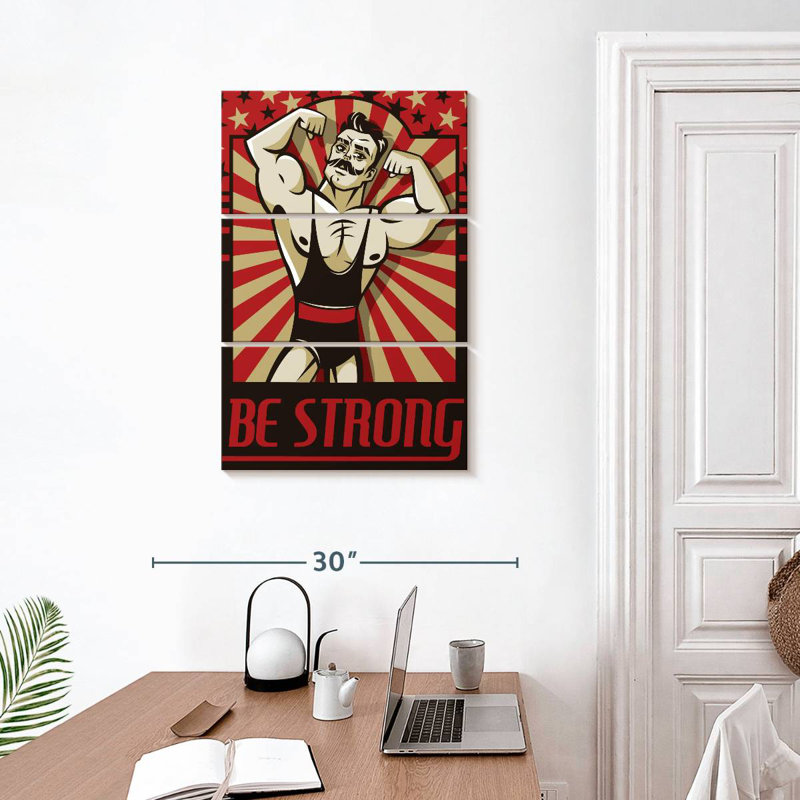 Sireci Be Strong Poster, 32'' H x 20'' W