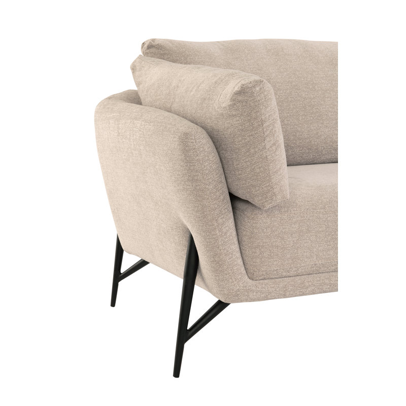 Dulcimer 3 Seater Corner Sofa , Left Hand Facing, Light Grey