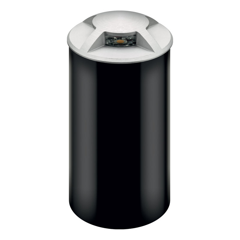 Castille Black Integrated LED Aluminium Well Light