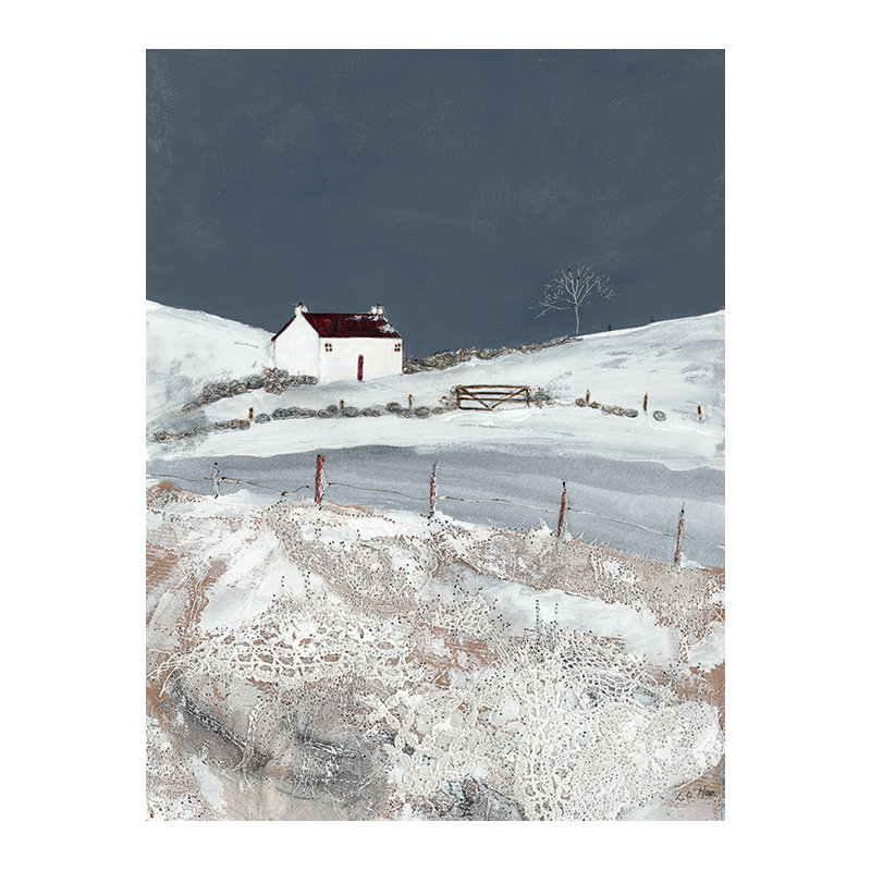 One Winter's Night - Print on Canvas, Wrapped Canvas, 50cm H x 40cm W