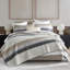 Ensembles de courtepointe 100% coton 98 po x 106 po DDUOXIN - 1 courtepointe avec 2 taies décoratives-117568491-117568492