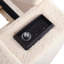 Lit de jour rembourré pleine grandeur avec accoudoirs de rangement, lit gigogne et dernier système audio Bluetooth intégré, molleton Teddy-719897595-719897593