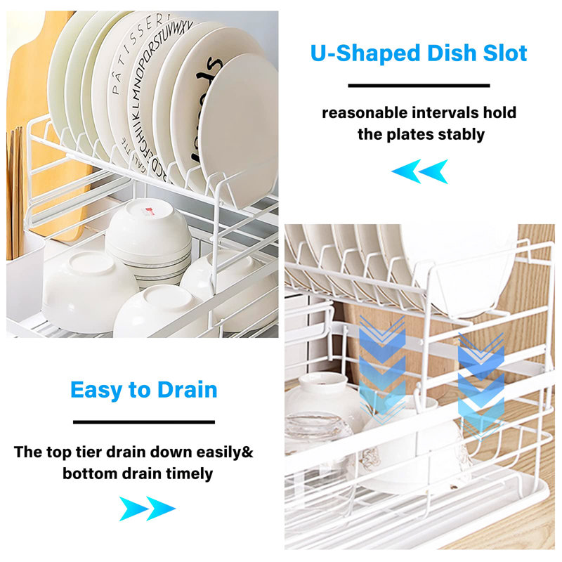 Cleon Adjustable Stainless Steel Dish Rack