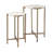 Quickep Marble Top Nesting Tables