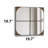 4 Pieces Rectangle Mirror Set