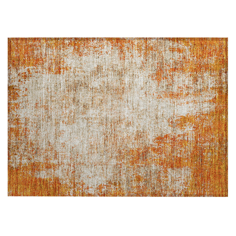 Aleighna Area Rug with Non-Slip Backing