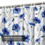 Rideau de douche avec 12 crochets-1973715328