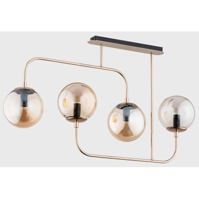 Antanisha Glass Flush Mount